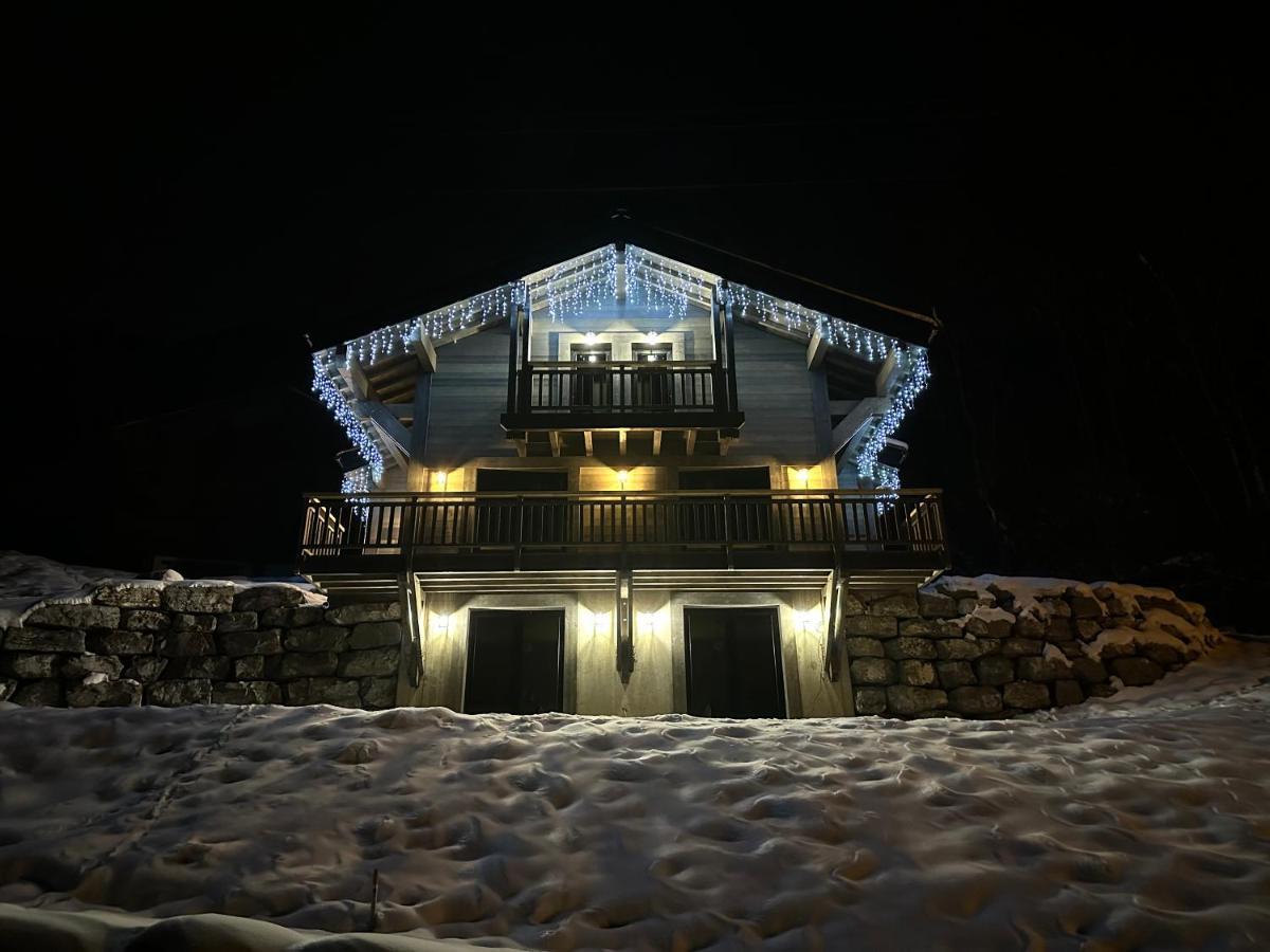 Chalet Du Bonheur Villa Bonnevaux  Exteriör bild