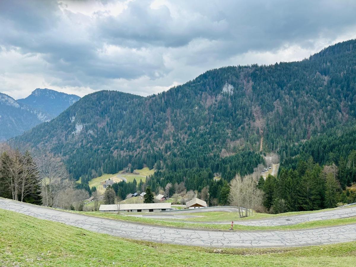 Chalet Du Bonheur Villa Bonnevaux  Exteriör bild