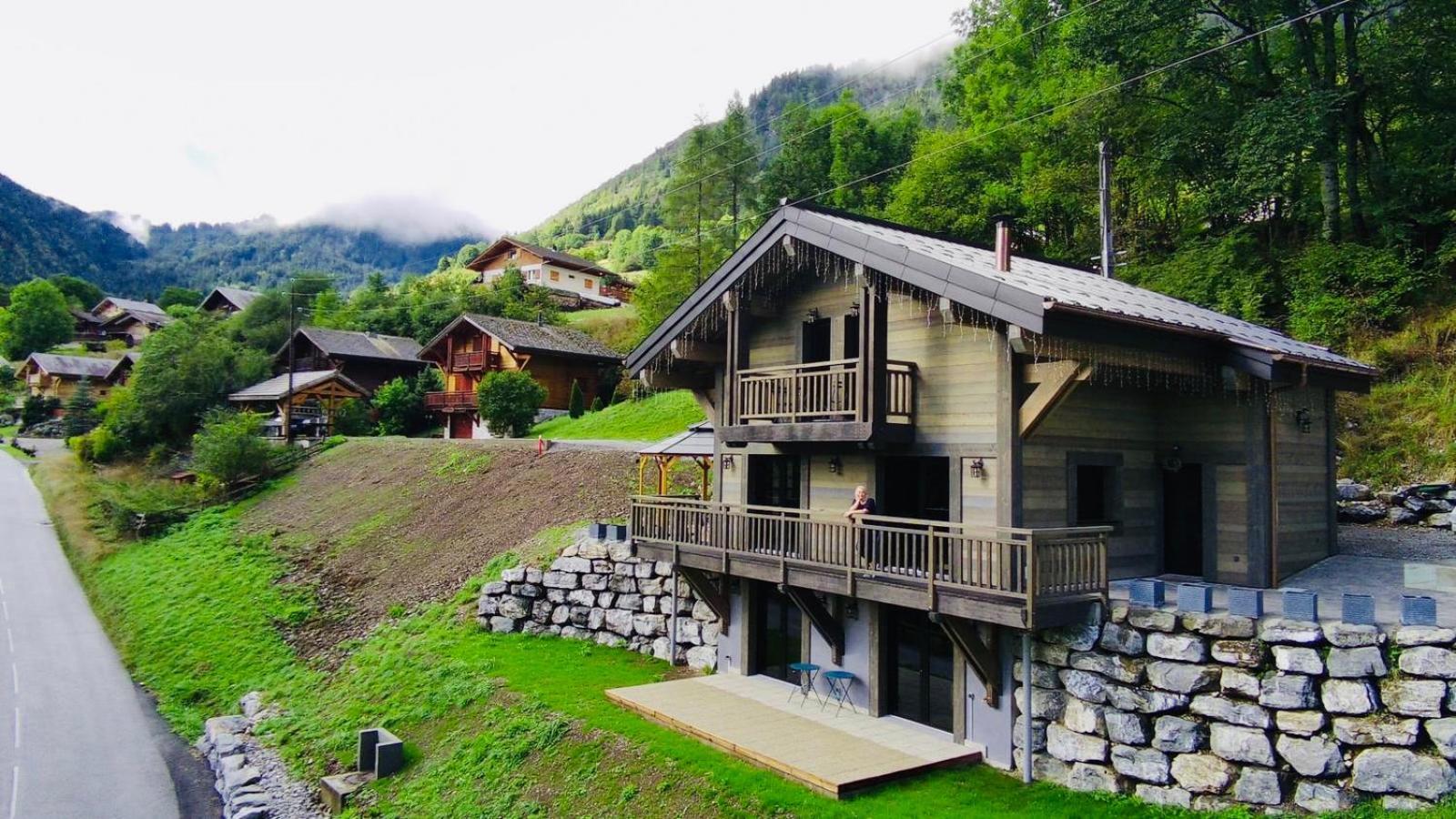 Chalet Du Bonheur Villa Bonnevaux  Exteriör bild