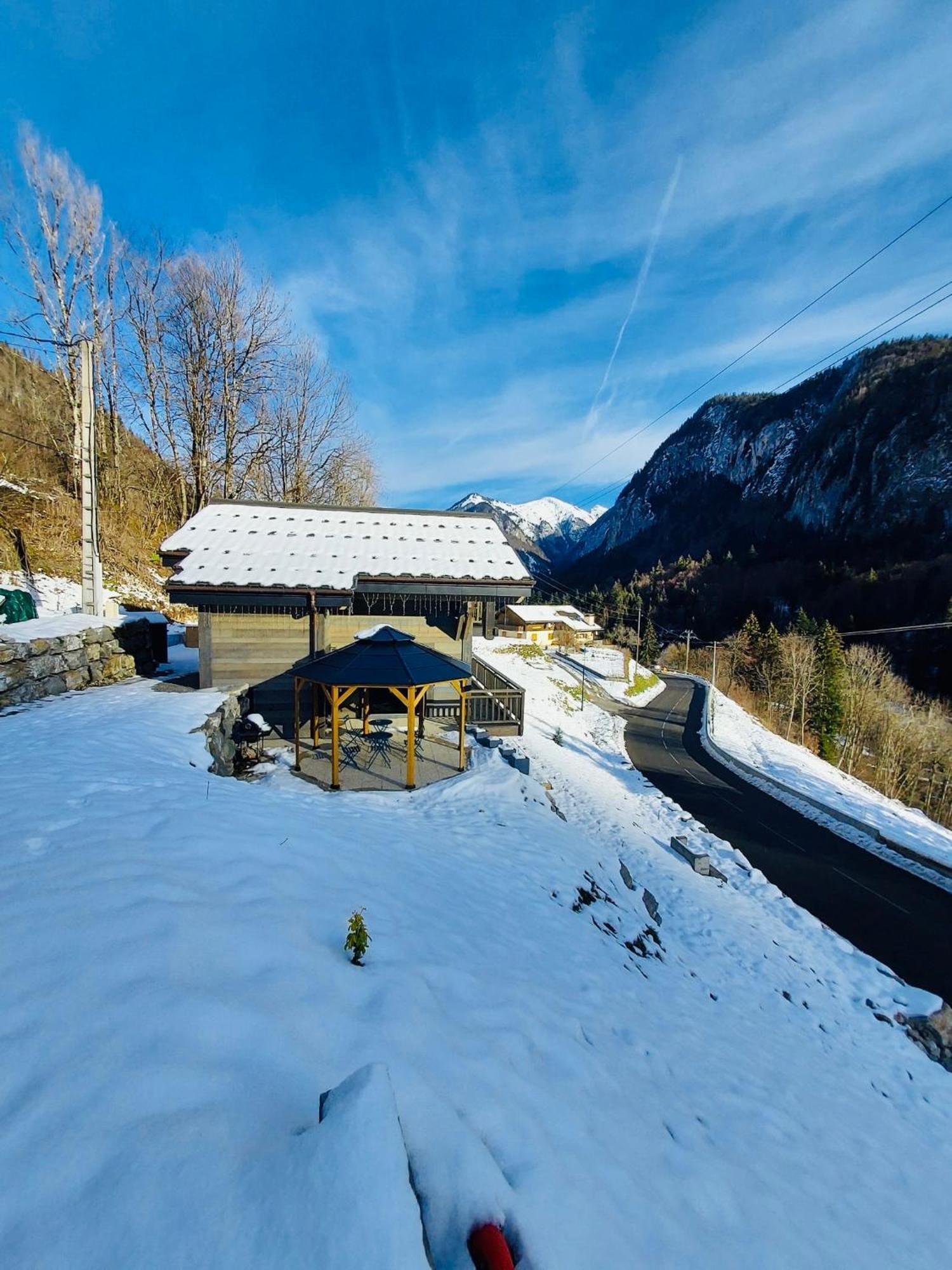 Chalet Du Bonheur Villa Bonnevaux  Exteriör bild